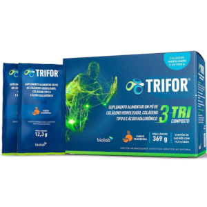 Suplemento Alimentar Trifor Sabor Tangerina 30 Sachês