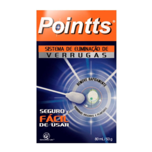 Pointts Antiverrugas Aerossol 80ml + 12 aplicadores